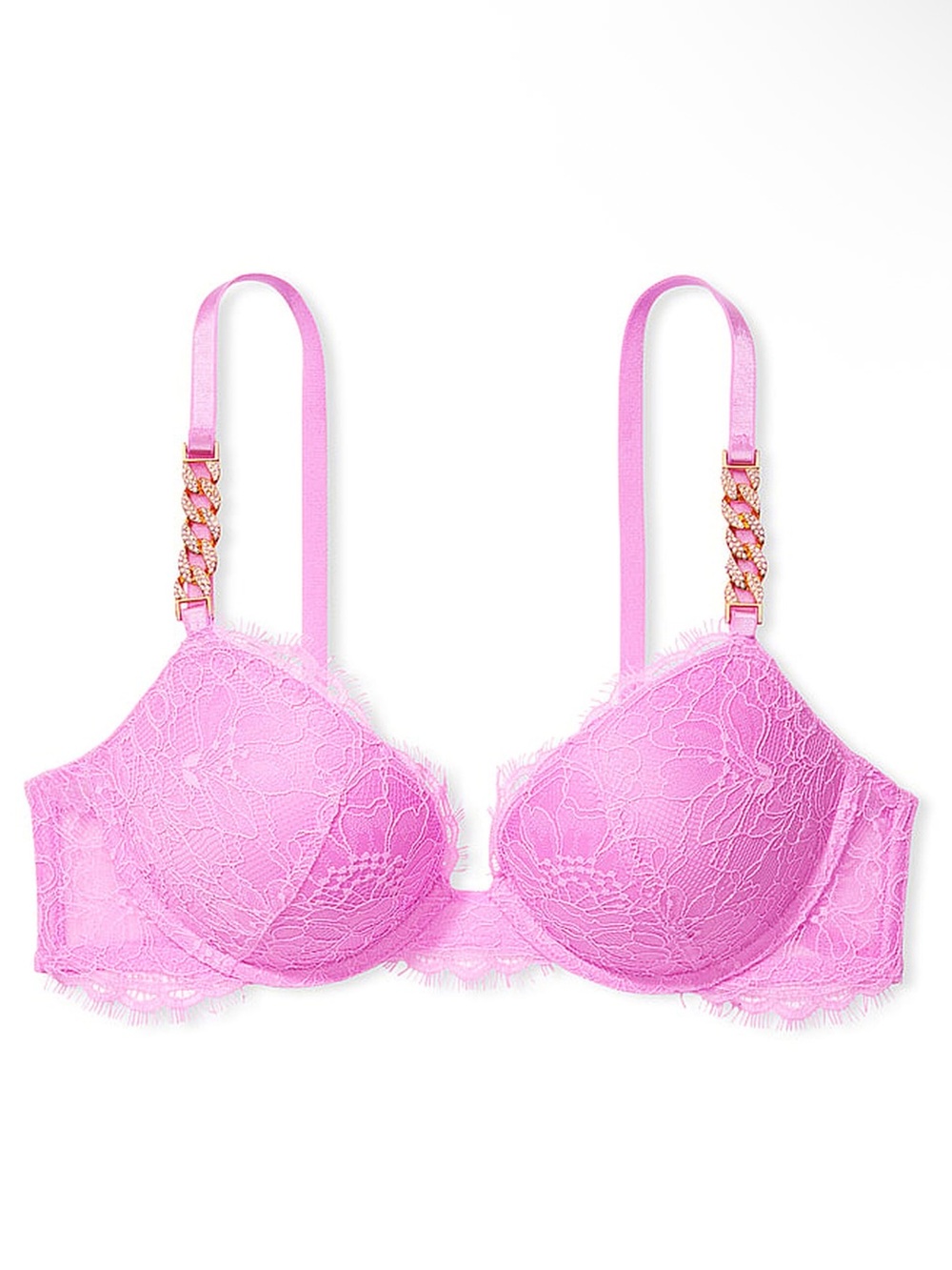New! Victoria’s Secret Very Sexy Chain strap Push-Up Bra sample 50076